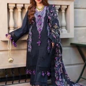 Jade 9059 Winter Dhanak Embroidered 3PC Suit