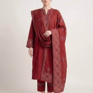 Bareeze 9040 Winter Airjet Dhanak 3PC Suit