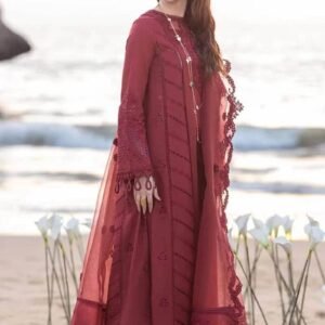 Qalamkar 9062 Winter Dhanak Embroidered 3PC Suit